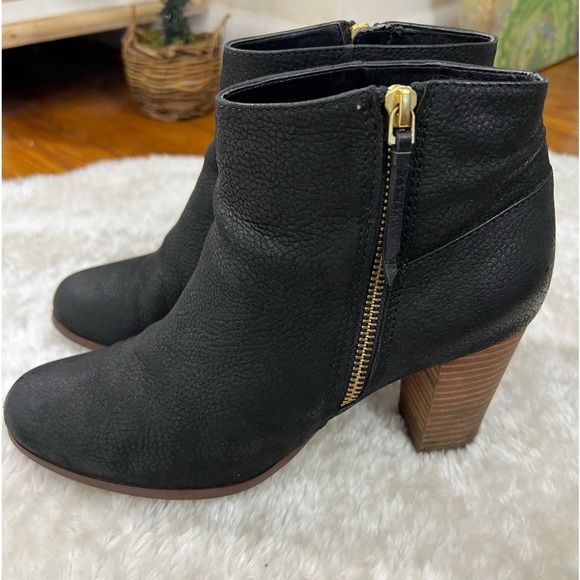 Cole Haan Grand OS Nubuck Davenport Black Leather  Ankle Boots Size 9 - Picture 2 of 14